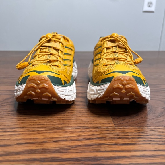 Hoka One One Mafate Three2 sneaker in the Golden Yellow / Eggnog size W 8 / M 7 - Picture 3 of 12